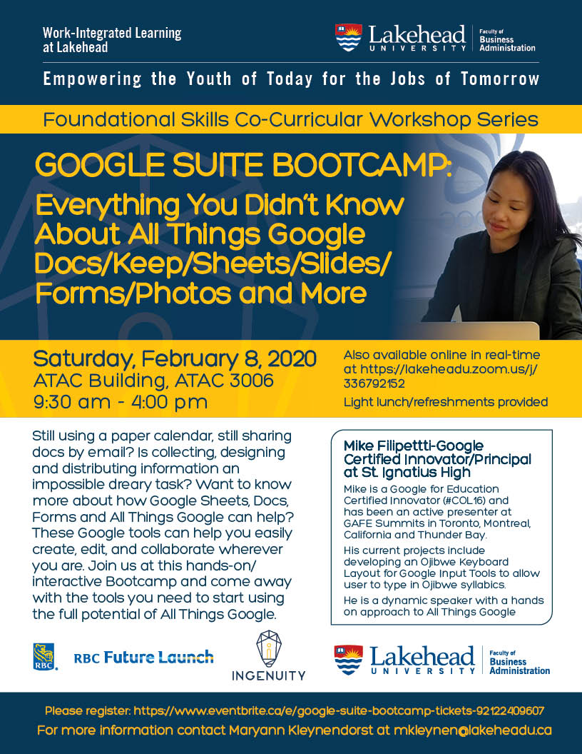 Google Bootcamp Poster